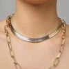 Gold Chain Link Set
