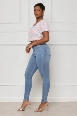 Blooming Embroidered Crop Top (Purple Multi)- FINAL SALE 8 Blooming Embroidered Crop Top (Purple Multi)- FINAL SALE -Lilly's Kloset lillys1 6 224850