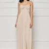 Feeling Relaxed Halter Top Maxi Dress (Cream)