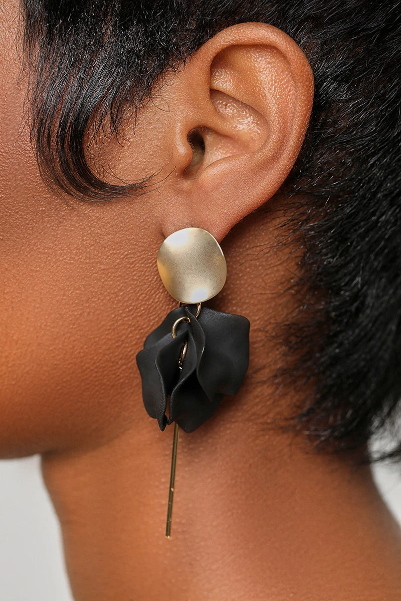 Abstract Floral Earrings 1 Abstract Floral Earrings