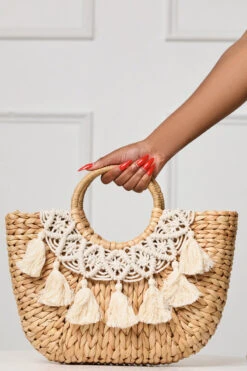 Kairi Straw Bag (Natural)