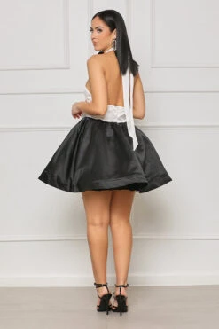 Admiring You Halter Top Mini Dress (White Multi)- FINAL SALE 8 Admiring You Halter Top Mini Dress (White Multi)- FINAL SALE -Lilly's Kloset lillys6 6 2333854