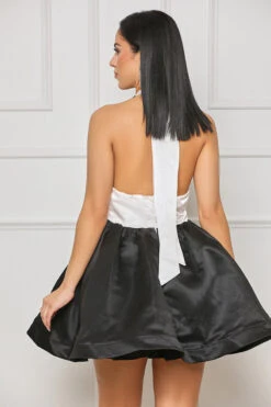 Admiring You Halter Top Mini Dress (White Multi)- FINAL SALE 9 Admiring You Halter Top Mini Dress (White Multi)- FINAL SALE -Lilly's Kloset lillys6 6 2333862