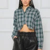 Luxe Life High Waist Faux Leather Shorts (Black)- FINAL SALE