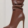 Gianna Booties (Brown)-FINAL SALE
